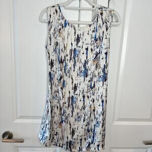 PORTS 1961 Silk Abstact Mini Dress | 10